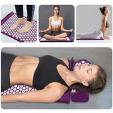Acupressure Mat & Pillow Set