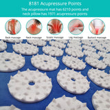 Acupressure Mat & Pillow Set