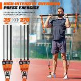 Full-Body Resistance Band & Bar Training Kit