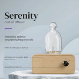 Wood & Glass Nebulizing Essential Oil Diffuser