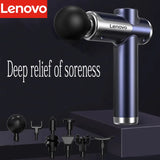 N2 N3 Fascia Gun Lenovo Brand Muscle Relaxation Massager 6-8Massage Head Long Lasting Battery Life LED Touch Portable Massager