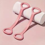 Silicone yoga resistance band - elastic fitness stretching rope, used for back, waist, arm exercises - suitable for exercise