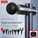N2 N3 Fascia Gun Lenovo Brand Muscle Relaxation Massager 6-8Massage Head Long Lasting Battery Life LED Touch Portable Massager