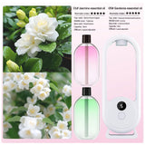 Rechargeable portable aroma diffuser Essential Oil Aromatherapy machine Timed air freshener to remove odors 5 modes timed spray