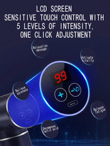 Original Lenovo Professional Grade Fascia Gun N2 N3 Series Muscle Relaxation Massager LED Touch Screen 6-8Massage Head Gifts