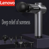 N2 N3 Fascia Gun Lenovo Brand Muscle Relaxation Massager 6-8Massage Head Long Lasting Battery Life LED Touch Portable Massager