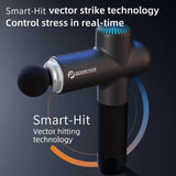 Booster Massage Gun Electric Neck Massager 7.4V  Smart Hit Fascia Gun for Body Massage Relaxation Fitness Electric Muscle Massag