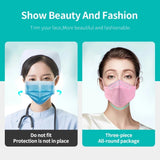 KN95 FFP2 CE 15 Color Wholesale Fish Mask  Hygienic Mascarillas Protective Respirator Anti-Fog Adult FPP2 Reusable Masques