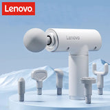 N2 N3 Fascia Gun Lenovo Brand Muscle Relaxation Massager 6-8Massage Head Long Lasting Battery Life LED Touch Portable Massager