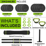 Adjustable Dumbbell Set (44–88 lbs)