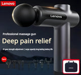 N2 N3 Fascia Gun Lenovo Brand Muscle Relaxation Massager 6-8Massage Head Long Lasting Battery Life LED Touch Portable Massager